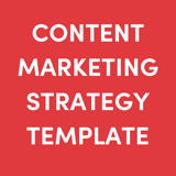 Content Marketing Strategy template